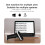 Handheld--Barcode-Scanner, Kabelloser 1D- und 2D-Barcode-Leser mit Basis für Supermärkte 1