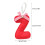 Christmas Tree Pendant Decoration 4.7 Inch Red 3
