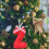 Christmas Tree Pendant Decoration 4.7 Inch Red 5