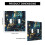 2-Gang Double Toggle Wall Plate with Owl Sky Tree Art 2
