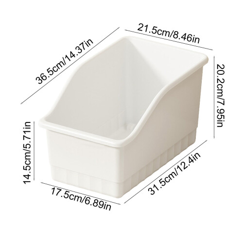 Aufbewahrungsbox mit Rollen, Schrankorganizer-Korb 2