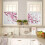 Cherry Blossom Kitchen Curtains Set 3-Piece 4