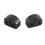 48Pcs Classical Guitar Rollers String Trees Retainer Guides Guitar String Locks Nut Block Clamp, Black 1