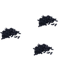 210Pcs Screws Mounted Arched Cable Clamp Clip Tie 21 x 7mm for 3mm Wire