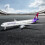 Alloy B777 Airplane Model 1:300 3