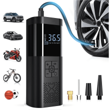 Portable Cordless Car Air Compressor with Digital Gauge 150
