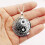 Double-Sided Gem Necklace Moon Pendant Vintage Sweater 4