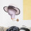 Wall Mounted Velvet Mannequin Head Display Stand Grey 6