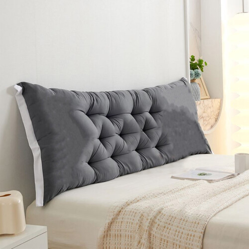 Soft Bedside Cushion Polyester 120x50cm 2