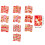 Red Envelopes with Cartoon Horse Designs 6-Pack 3