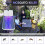 GIXUSIL Rechargeable Bug Zapper Portable USB LED Purple 2