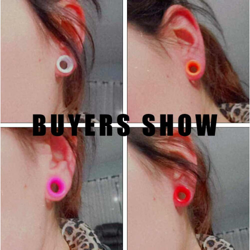 Double Flared Ear Plugs Soft Silicone 24 Pcs 2