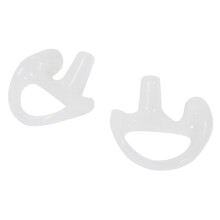 15 Paires Ecouteurs Intra-Auriculaires de Silicone Doux Transparent pour le Talkie-Walkie Ecouteur de Tube Acoustique Cache Petit / Moyen / Grand