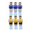 Plastic tabletop football player assorted colors tournament 1