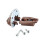 Drawer Track Guide Replacement Set Brown 4 pcs 3