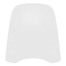 Clear Plastic Scooter Windscreen Universal 1 Piece