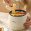 Mini Rice Cooker Nonstick 1.8L with Timer and Auto Shutoff 8