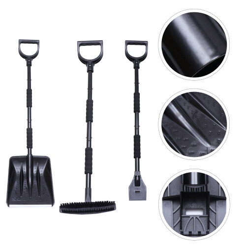 Detachable Snow Brush Ice Scraper Shovel Set 1 2