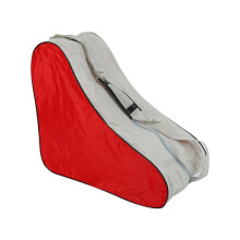 Ice Skate Bag Large Capacity Durable Red