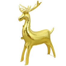 Christmas Foil Balloons Reindeer Santa Sleigh 32x20 inch