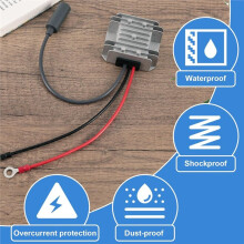 12V to 30V 3.5A Boost Converter for Starlink , Waterproof Step Power Adapter with Female Plug