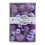 Purple Christmas Ornament Set Shatterproof 12 pcs 1