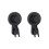 2X Shower Hook Heavy Duty Suction Cup Shower Hooks Reusable, Waterproof Hooks 1