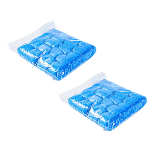 Disposable Non-Slip Shoe Covers 200 Pcs