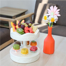 Mesa Giratoria Automática de Postres de 360 Grados, Máquina para Hacer Sushi, Cupcakes, Macarrones y Exhibidores para Cumpleaños.