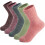 PUMIER Women's Winter Crew Socks - Thick Wool Warm Cozy 1