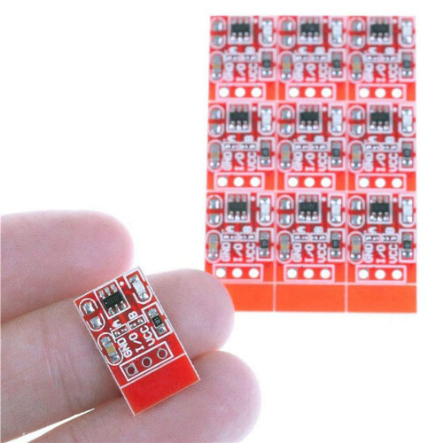 300Pcs TTP223 Touch Key  Module Touching Button Self-Locking/No-Locking Capacitive Switches Single Channel 1