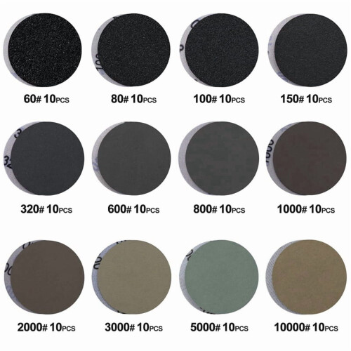Sanding Discs 3 Inch 60-10000 Grit 131 Pcs 2