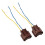 Pigtail Female U-9006 HB4 Fog Light Socket Connector 2 Pack 2