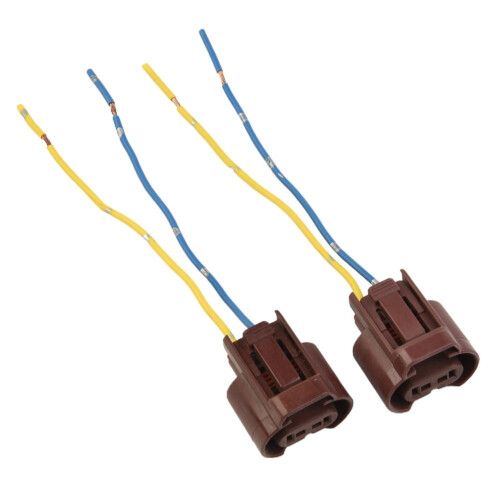 Pigtail Female U-9006 HB4 Fog Light Socket Connector 2 Pack 1