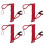 4Pcs Boat Outboard Engine Motor Lanyard Kill Stop -Safety Tether for 1