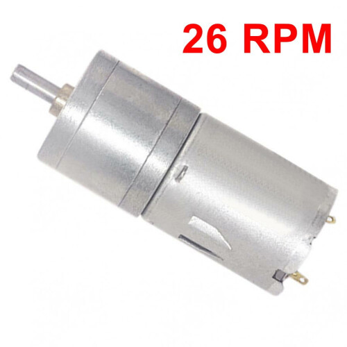 JGA25-370 DC Geared Motor 12V High Torque