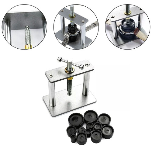 Watch Case Press Tool Kit with 13 or 19 Dies for Back Cover 1