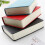 A6 PU Leather Notebook 660 Pages Red 2
