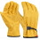 Heavy Duty Leather Work Gloves Water-Resistant Cowhide 1