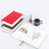 A6 PU Leather Notebook 660 Pages Red 4