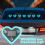 Solar Heart Neon Light for Car Rear Window LED Lamp 5