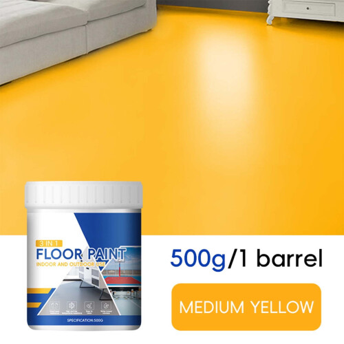 Water-Based Epoxy Floor Paint Kit 500ml High-Solid