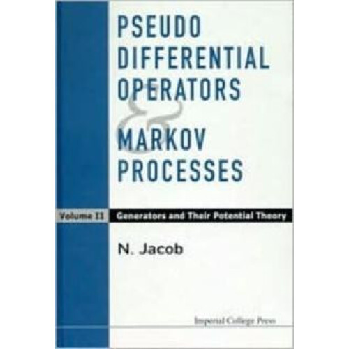 PSEUDO DIFF OPERATOR MARKOV PROC..V2 by JACOB N Hardcover Book