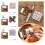 Mini portable watercolor palette set 12 colors 5