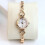 Rose Gold and White Bracelet 1