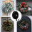 Magnetic Wreath Hanger Heavy-Duty Double Hook 8