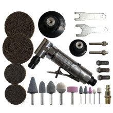 Air Angle Die Grinder Tool Kit 1/4" 90 PSI 20000 RPM 90