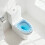 Ensemble de housse de siège de toilette tricotée, chaude, épaisse et extensible 6