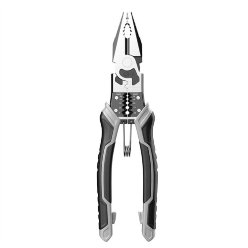 Crimping Pliers with Anti-Slip Handle and Stripping