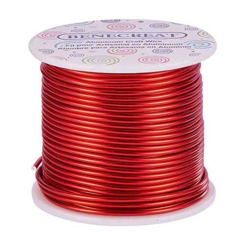 Aluminum Wire Firebrick Round 18 Gauge 1 mm